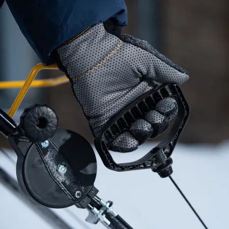 Бензиновая снегоуборочная машина DENZEL SB 460 Sled, 99cc, лыжи ручной старт