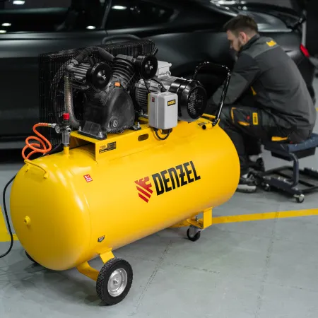 Компрессор воздушный DENZEL рем. привод BCV 5500-T/270, 5,5 кВт, 270 литров, 850 л/мин