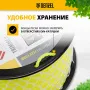 Леска для триммера DENZEL 96803 витой квадрат, 4,0мм х 106м, на DIN катушке FLEX CORD