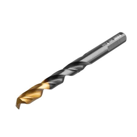 Сверло по металлу DENZEL 9 мм, HSS-Tin, Golden Tip, 8 шт.