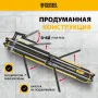 Плиткорез DENZEL 1000х14мм, цельнометал. напр., каретка на подш., стальная станина, рукоятка-пенал