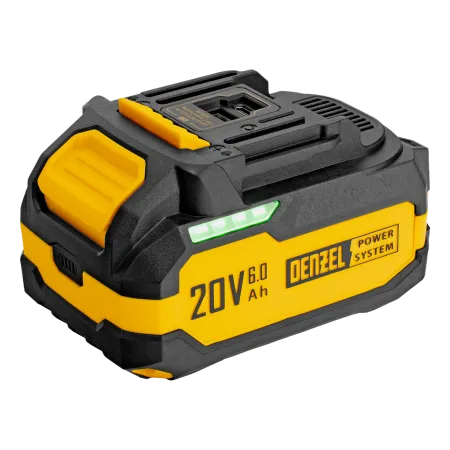 Батарея аккумуляторная DENZEL BH-20-6.0, Li-Ion, USB, 20 В, 6,0 Ач