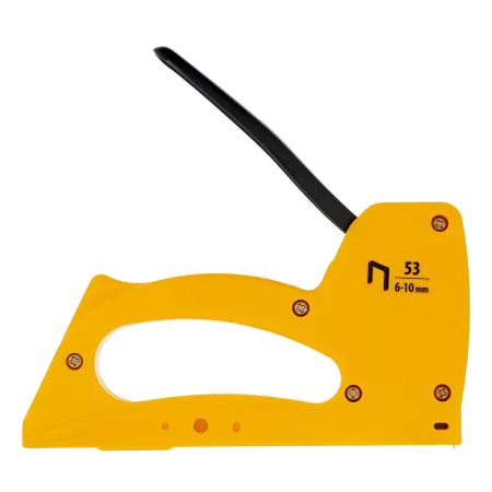 Степлер пластиковый DENZEL скобы в комплекте, тип 53, 6-10 мм