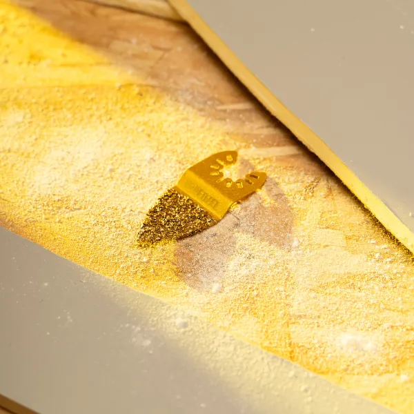 Насадка для МФИ DENZEL 782321 шлифовальная дельтавидная, HM, по плитке и дереву, 35 мм