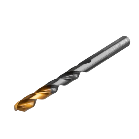 Сверло по металлу DENZEL 7,5 мм, HSS-Tin, Golden Tip, 8 шт.