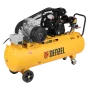 Компрессор воздушный DENZEL BCW3000-T/100, 3.0 кВт, ременный привод, 100 литров, 520 л/мин