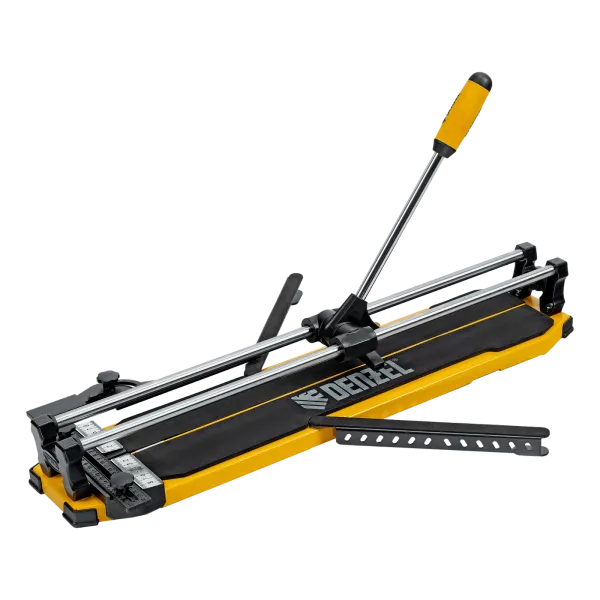 Плиткорез DENZEL 600х14мм, цельнометал. напр., каретка на подш., стальная станина, рукоятка-пенал