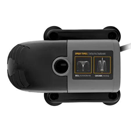 Насос фонтанный DENZEL FNP18-14, 18 Вт, подъем 1,4 м, 750 л/ч, колокольчик/каскад