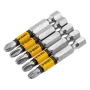 Набор бит DENZEL PH3x50, 5 шт.