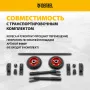 Генератор бензиновый DENZEL PS 25, 2.5 кВт, 230 В, 15 л, ручной старт
