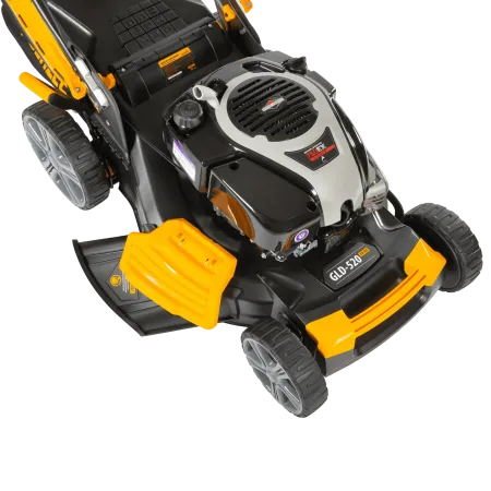 Газонокосилка бензиновая DENZEL GLD-520SP-BS, 163 см3, Briggs Stratton, ширина 52 см