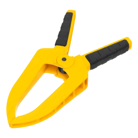 Струбцина клещеобразная DENZEL удлиненная 50 х 80 мм двухкомпонентные рукоятки