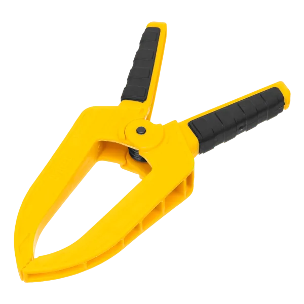 Струбцина клещеобразная DENZEL удлиненная 50 х 80 мм двухкомпонентные рукоятки