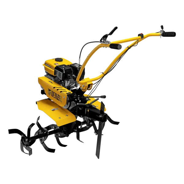 Мотоблок DENZEL DPT-270SB, 7 л.с., ремен.сцеп, фрез 3х4, ШОМ, без колес, передачи 2В/1Н