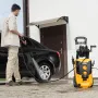 Моечная машина высокого давления DENZEL R-180D, 2200 Вт, 180 бар, 380 л/ч, с барабаном