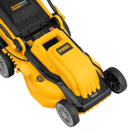 Газонокосилка электрическая DENZEL GMC-1800, шир. 38см, 1800 Вт, 6 уров., травосб. 35 л