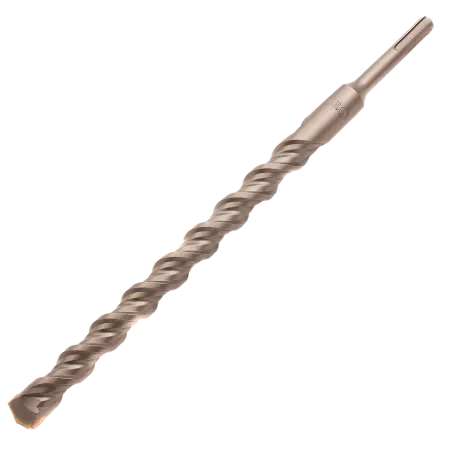 Бур по бетону DENZEL 705048, 20 x 310 мм, двойная спираль, три пылеотводящие кромки