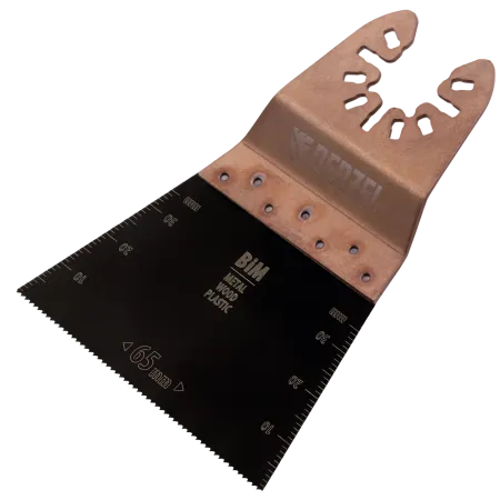 Насадка для МФИ DENZEL 782303 режущая прямая, BiM, по металлу и дереву, 65 x 1.2 мм