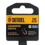 Отвертка DENZEL SL8x150 мм, CrV, трехкомпонентная рукоятка