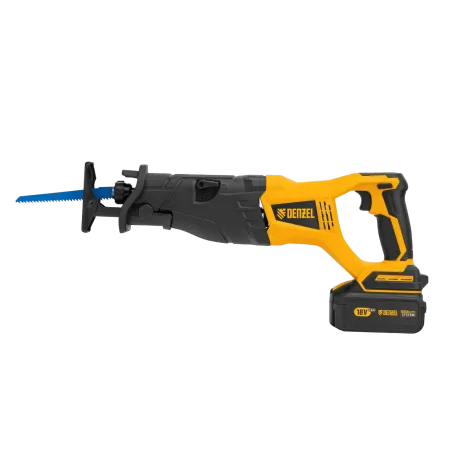Пила сабельная аккумуляторная бесщет DENZEL BRC-120, 18В Li-Ion