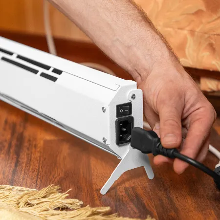 Конвектор электрический DENZEL плинтусный ATRIC-300, 230 В, 300 Вт, ТЭН