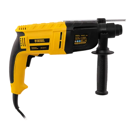 Перфоратор электрический DENZEL RHH-600-22, SDS-plus, 600 Вт, 2,5 Дж, 2 реж.
