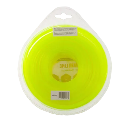 Леска для триммера DENZEL Flex Сord 96122, 2 мм x 57 м, квадратная, блистер