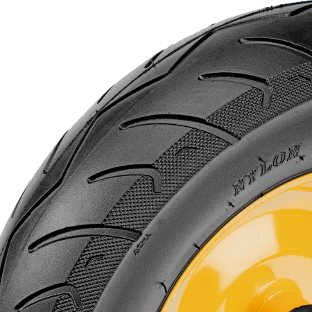 Колесо пневматическое бескамерное DENZEL 16х4.00-8 D410мм, d20мм, длина оси 104мм