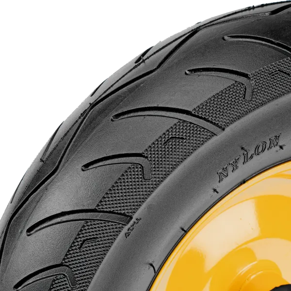 Колесо пневматическое бескамерное DENZEL 16х4.00-8 D410мм, d20мм, длина оси 104мм