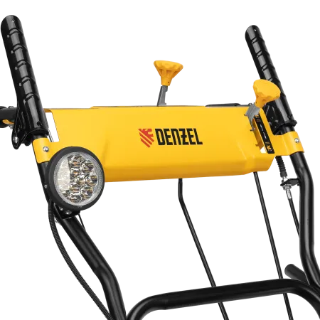 Снегоуборщик гибридный с функц. подметания DENZEL SWB-600, 212 сс, руч. старт, 2 насадки