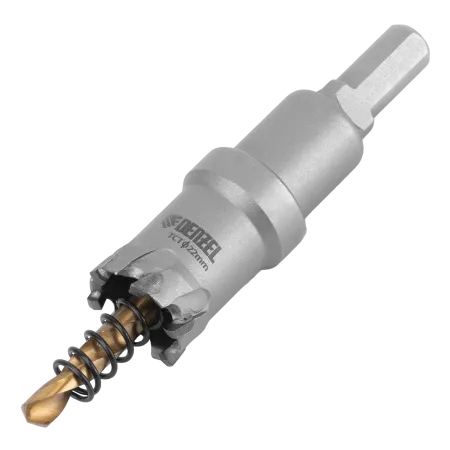 Коронка по металлу DENZEL 724004, 22 мм, твердосплавная