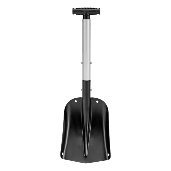 Лопата автомобильная, алюминиевая, 212х280х650-815 мм, телескопический черенок Denzel