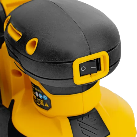 Машина шлифовальная эксцентриковая аккумуляторная DENZEL CROSH-20-125, Li-Ion, 20 В