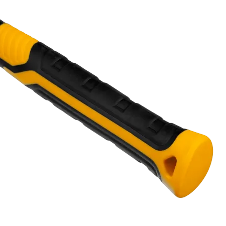 Киянка резиновая DENZEL 450 г, черная, фибергласовая рукоятка c TPR покрытием