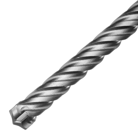 Бур по бетону DENZEL, цельная крестовая пластина, 14x215 мм, SDS PLUS