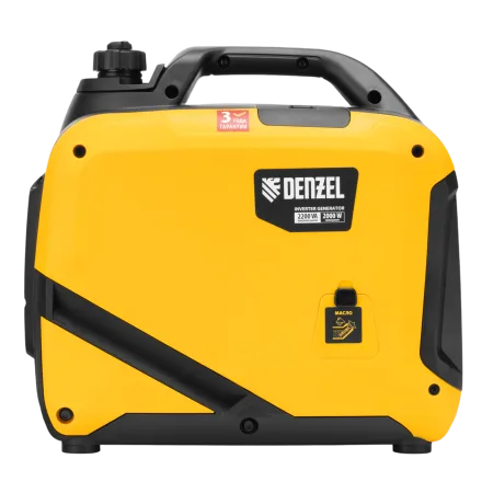 Генератор инверторный DENZEL GS-2200iS, 2,2 кВт, 230 В, закрытый корпус, ручной старт