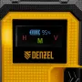 Лазерный уровень мультипризменный DENZEL DLV-360-4C, 30 м, зеленый луч, Li-Ion 2,4 Aч, кейс