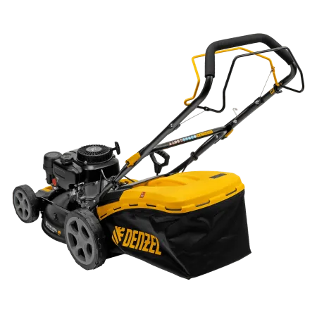 Газонокосилка бензиновая DENZEL GLR-460SP-ZS, 149 см3, ширина 46 см, привод, травосборник 65 л