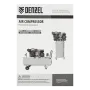 Компрессор воздушный DENZEL BCV2200/100V, 2.3 кВт, ременный привод, 100 литров, 440 л/мин