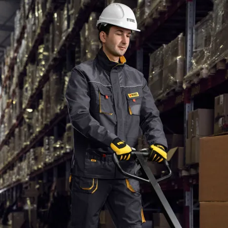 Куртка профессиональная рабочая DENZEL 65% полиэстер 35% хлопок, L