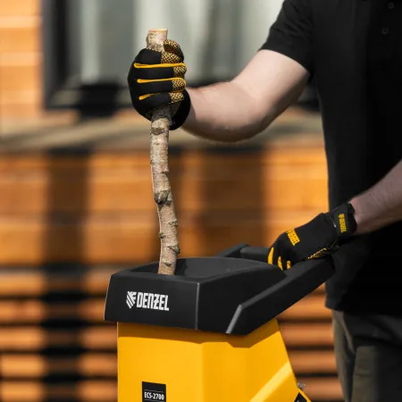 Измельчитель садовый электрический DENZEL ECS-2700, 2700 Вт, 40 мм