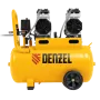 Компрессор безмасляный, малошумный DENZEL DLS 1500/50, 1500 ВТ, 2x750, 50 л, 260 л/мин
