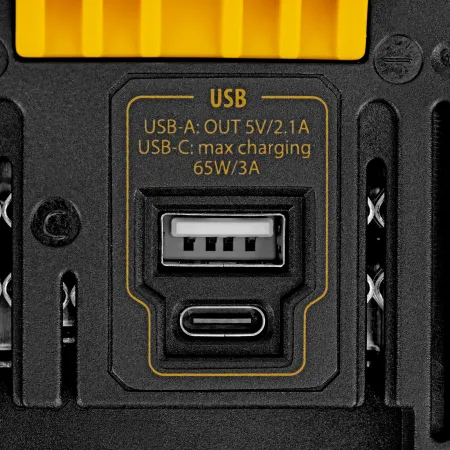 Батарея аккумуляторная DENZEL BH-20-6.0, Li-Ion, USB, 20 В, 6,0 Ач