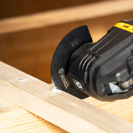 Насадка для МФИ DENZEL 782301 отрезная полукруг, HSS, по металлу и дереву, 80 мм х 1,2 мм