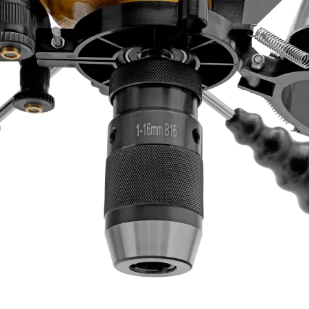 Станок сверлильный DENZEL DDM-550L, 550 Вт, 16 мм, 12 ск., лазер, настольный