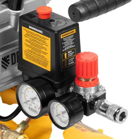 Компрессор воздушный DENZEL DC1500/24, 1.5 кВт, прямой привод, 24 литра, 220 л/мин