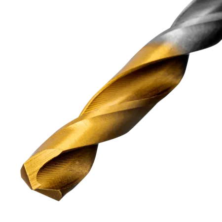 Набор сверл по металлу DENZEL, 1,5-6,5мм, Р6М5-TiN, Golden Tip, 13 шт