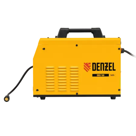 Аппарат инвертор. полуавтомат. cварки DENZEL IMIG-160 Synergy, 160 А, ПВ 60%, катушка 5 кг
