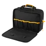 Сумка для инструмента DENZEL 400х170х300 мм, 3 отделения, 28 карманов, наплечный ремень
