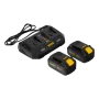 Аккумуляторная цепная пила DENZEL RCS400-36, Li-ion, 36 В, 4 Ач, шина 400 мм, бесщеточная